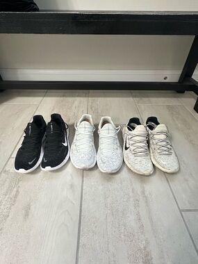 Nike Sneakers 3 Pairs Size 7